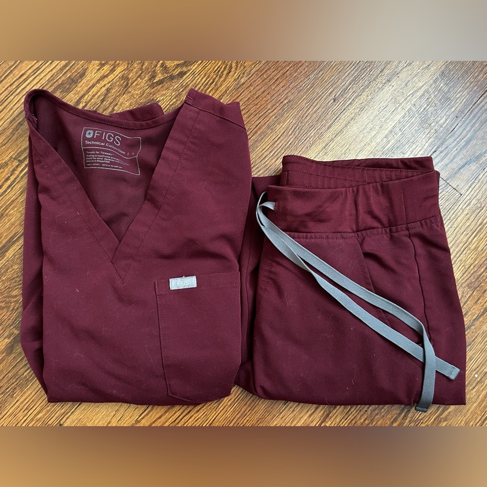 Small Burgundy FIGS Set